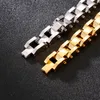 Bracelets à maillons 22 cm Bracelet en acier inoxydable robuste hommes chaîne métal masse main bijoux 2022