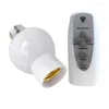 Lamp Holders 220V Dimmable Remote Control Holder E27 Sound Sensor Switch Base Intelligent Light Bulb Socket Wireless