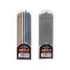 2.0mm Mechanical Pencil Set 2B Automatic Pencils With 12pcs Gray/Colorful Lead For Drawing Writing Tools Stationery