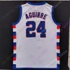 Mitch 2020 New NCAA College DePaul Blue Demons Trikots Aguirre Basketballtrikot Weiß Größe Jugend Erwachsener