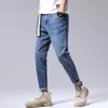Männer Jeans Männer Solide Retro Plus Größe 40 42 44 48 Harajuku Koreanischen stil Freizeit Oversize Alle spiel Mode baumwolle Studenten Hosen 220923