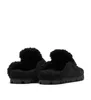 Sapatos de grife de luxo feminino chinelo de lã quente fechado dedo do pé chinelos de camurça forrado de shearling chinelo de shearling marrom preto com caixa 35-41