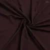 Housses de chaise grande élasticité housse de canapé extensible couleur unie pure canapé serré tout compris marron gris noir housse de lit