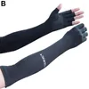 Ginocchiere Guanti Protezione del braccio Panno di ghiaccio Manica Rivestimento in tessuto Ciclismo Seta Outdoor Cool Summer Uv Running Sport H3z9