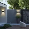 Vägglampa ledt utomhus vattentät spotlight modern minimalistisk innergård villa el korridor balkong inomhus och