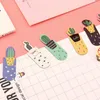 Pcs/set Creative Cactus Magnetic Bookmark Student Stationery Books Marker Of Page Escolar Papelaria