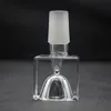El cuenco que fuma cuadrado para el vidrio Bongs el color claro de los aparejos de la cachimba del tubo de agua y del lenguado