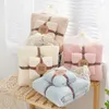 Towel Coral Velvet Pineapple Bath Set Adult Household Thickened Water Absorption Quick Drying Wedding Gifts