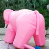 Event Giant Inflatable Pink Elephant Mascot Animal Decoration Cartoon Model For Party Club Advertising