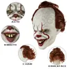 Feestmaskers est Halloween Cosplay Horror enge demon tanden tong clown vlam zombie 220926