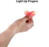 Lightup Magic Thumbs Led Flash Finger Tips Party Supplies Lights Bright Closeup Stage Magican Tricks Реквизит для вечеринок