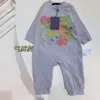 Rompers f￶r sp￤dbarn nyf￶dd baby flicka m￤rke tecknad kostym bomullskl￤der jumpsuit barn bodysuit f￶r sp￤dbarn romper outfit h￶g kvalitet