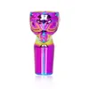 Aluminum alloy Smoking Accessories HORNET Alien Shape multicolor 18.8mm male joint bowl for dab rig hookah water bongs