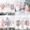 زخارف عيد الميلاد Fengrise Merry for Home Angel Doll Xmas Navidad Noel Gifts Ornament Year 2023 220926