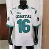 Coastal Carolina Chanticleers Fußballtrikot NCAA College Grayson McCall Reese White CJ Beasley Tyson Mobley Sam Pinckney JT Killen Jenkins Boykin