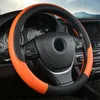 Couvre-volant Couverture universelle Orange Noir SUV Sport Accessoires Respirant