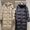 E30 Nuevas Chaquetas De Plumas Hombres Mujeres Abrigo De Invierno Moda Simple Impresión De Letras Chaquetas Acolchadas Cómodo Parka Cálida Al Aire Libre Pareja Casual Ropa Multicolor Caqui