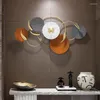 Horloges murales salle de bain moderne horloge numérique suspendus silencieux luxe Hall mécanicien décor à la maison Duvar Saati montre