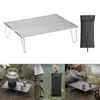 Camp Furniture TABLE DE CAMPING PLIANTE EN ALUMINIUM PIQUE-NIQUE PORTABLE POUR FÊTE BBQ RANDONNÉE EN PLEIN AIR