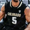 Mitch 2020 Colorado Buffaloes Basketbol Forması NCAA Koleji 23 Lucas Siewert 0 Shane Gatling 2 Daylen Kountz 3 Maddox Daniels 10 Burks 21 Beyaz