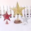 Christmas Decorations Sparkling Tree Topper Hollow Out Star Xmas Decor Party Supplies Decoration 2022