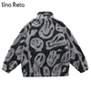 Peles f￺ll de peles una reta m-xxl casaco de inverno casual l￣ de l￣ Parka streetwear lixo jaqueta de l￣ de gr￣os 220924