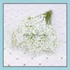 Dekorativa blommor kransar plastsimation över hela himmelstjärnan bröllop dekorativa blommor hem dekoration konstgjord ar bdesybag dhaas