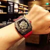 SuperClone Watchs Designer Designer Luxury Mens Mechanics Watch Richa Milles Fashionable Hollow Men с импортированной автоматической механикой