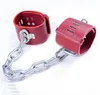Design Sex Toys Collar And Handcuffs Leg Irons Connected Lock Sm Sex Toy The Dog Slaves Game