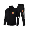 Masculinos Tracksuits Mens Euro Club Rc Lens Hoodie Primavera Outono Cardigan Tops Zipper Jaqueta Roupas Casuais Stand Collarr Moletom Jogging