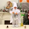 Decorazioni natalizie 40 Style Doll 30CM Babbo Natale Alce Pupazzo di neve Anno 2023 Buon per ornamenti domestici Natal Navidad 220922