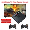 وحدة التحكم في اللعبة joysticks retro 9000 Games 2.4g Game Player 3D HD Retro TV Video Gaming Console Wireless Build Build Classic Video Handle for PSP PS T220916