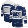 Gla MitNess NCAA Hommes Bos Eagles Hockey Chandail Film Jersey Penn State Nittany Lions Colosseum Open Net II Maillots de hockey sur glace