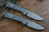 Twosun D2 Stonewash Blade Kieszonkowy nóż ceramiczny łożyska kulki pralka TC4 Titanium rączka do składania noże