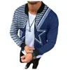 2022 Fashion New Print Zipper Jacket For Men Autumn Outdoor Sports Waterproof High Street Casual Slim Coats JK001
