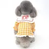 Dog Apparel Shirt Summer Pet Puppy Small Costume Tops Blouse Cat Clothes Yorkshire Pomeranian Clothing Poodle Bichon Outfit