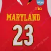 Mitch 2020 New NCAA Maryland Terrapins Stats Maglie 23 Maglia da basket Fernando College Taglia Giovani Adulti Tutti cuciti