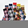 Men's Socks Casual Business Dress High Quality Happy Combed Cotton Fashion Harajuku Plus Size Gift 220924