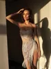 Party Dresses Tassel Sexy Prom Dresses Elihav Sasson One Shoulder Beading Crystal Evening Gowns Short Mini Cocktail Dress 220923