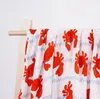 Baby Muslin Swaddle Cobertores de algod￣o Toalhas de banho de ver￣o Toalhes rec￩m -nascidos Ber￧￡rio Bedding Robes de swadding infantil Quilt by Sea RRB15788