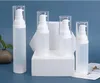 15ml 30ml 50ml Clear Frosted Bottle Empty Cosmetic Airless Container Portable Refillable Pump Lotion Bottles 15ml For Travel lfla