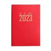 Schema bok multifunktionell tidshantering effektivitet manual 2023 a5 daglig veckovis agenda planerare anteckningsbok kontorsmaterial