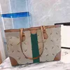 Avondtassen Klassieke Letter Print Mummie Tas Vrouwen Grote Capaciteit Tote Tassen Designer Handtassen Brieven Schoudertas Lady Shopping Purse