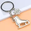 Sports Skate Keychain Pendant Car Keyring Ski Resort Souvenir Gift Key Chains