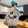 Pullover boys sweatshirts lente herfst kinderen cartoon borduurwerk katoen tiener tops lange mouw t shirt kleding 8 10 12 13 14y 220924