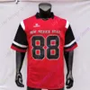 Mitch Custom New Mexico State Football Jersey NCAA College Josh Adkins Jason Huntley Tony Nicholson OJ Clark Xander Yarberough Wilcots II Gibso