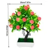 Decoratieve bloemen kunstmatige planten bonsai kleine fruitboom potten simulatie decor ornamenten groene huis