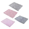 Blankets Blanket 2x2.22m Wrinkle Resistant Throw Soft Moon Star Pattern For Kids Teenagers Boys Girls