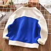 Pullover Boys Cotton Sweaters Spring och Autumn Winter Bottomed Children S Leisure Foreign Style Coats Tops 220924