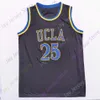 Mitch 2020 Новый NCAA College UCLA Jerseys 25 Watson Basketball Jersey Black Size Youth Allled Вышивая вышивка